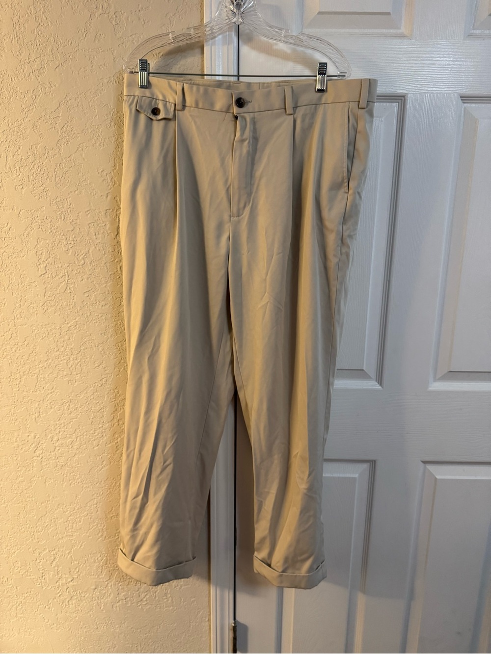 Men's Brooks Brothers Country Club Classic Beige Dress Pants